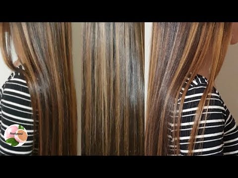 Como hacer luces en el pelo en casa