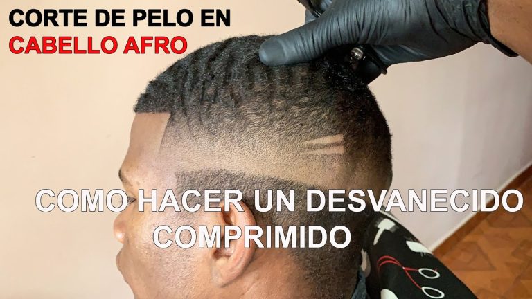 Corte de pelo afroamericano hombre