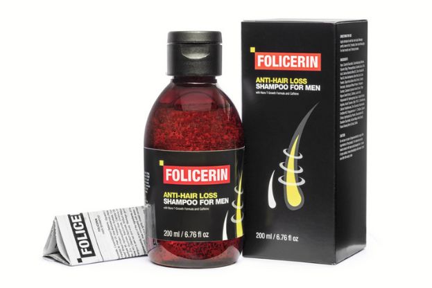 Tratamiento anticaída con el champú Folicerin